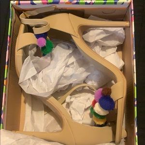 Strappy bonbon heels